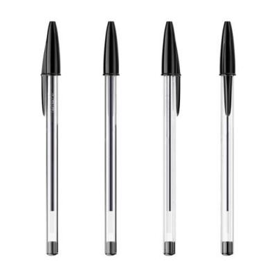 Bic cristal noir personnalisable