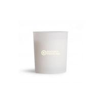 Bougie personnalisee fabrique en france 140g blanc