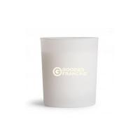 Bougie personnalisee fabrique en france 200g blanc