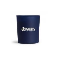 Bougie personnalisee fabrique en france 200g bleu