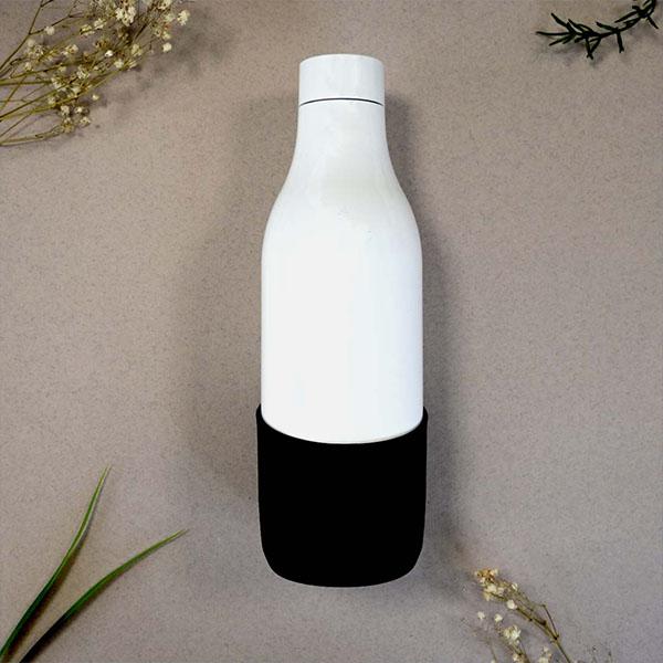 Bouteille isotherme fabriquee en france personnalisable noire