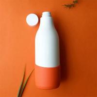 Bouteille isotherme fabriquee en france personnalisable orange