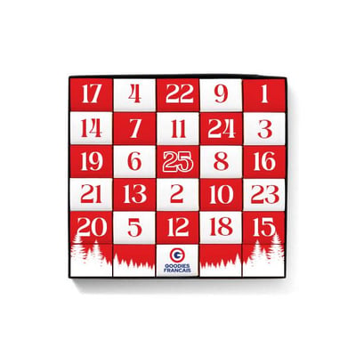 Calendrier de l avent chocolat personnalise fabrique en france