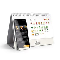 Calendrier fruits et legumes personnalisable fabrique en france 2
