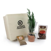 Coffret chocolat nature personnalisable fabrique en france goodies francais cadeaux d affaires