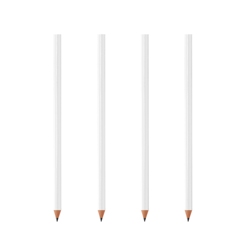 Crayon de papier bic sans gomme goodies francais blanc