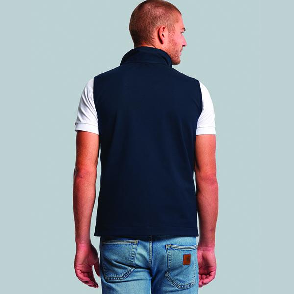 Doudoune sans manches hommes made in france bleu marine m22