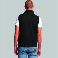 Doudoune sans manches hommes made in france noire v22