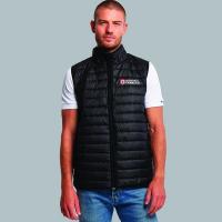 Doudoune sans manches hommes made in france noire