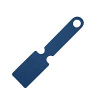 Etiquette bagage fabriquee en france personnalisable bleu 1