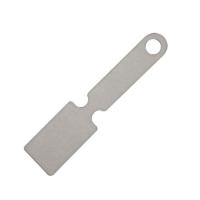 Etiquette bagage fabriquee en france personnalisable gf gris