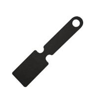 Etiquette bagage fabriquee en france personnalisable gf noir