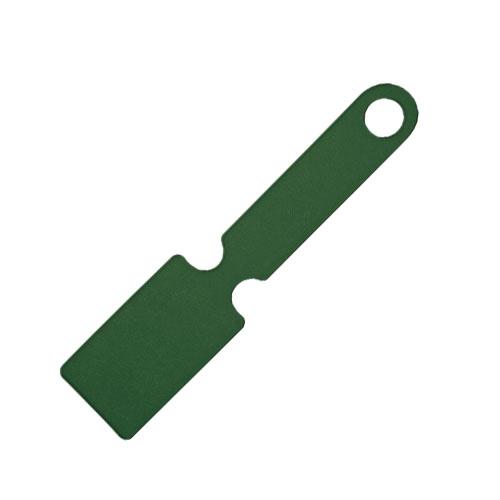 Etiquette bagage fabriquee en france personnalisable gf vert fonce