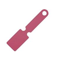 Etiquette bagage fabriquee en france personnalisable gf vert rose