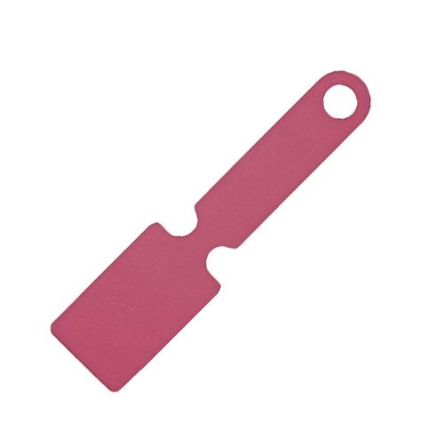 Etiquette bagage fabriquee en france personnalisable gf vert rose