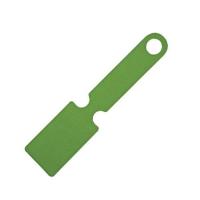 Etiquette bagage fabriquee en france personnalisable gf vert