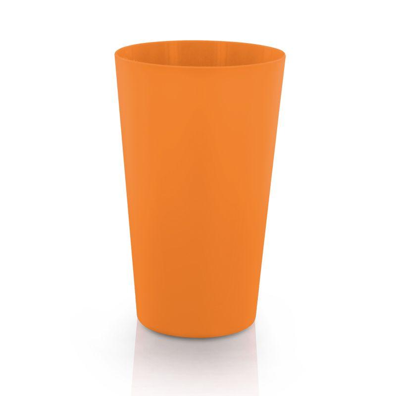 Gobelet 30cl personnalise orange opaque
