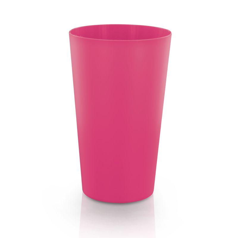 Gobelet 30cl personnalise rose opaque