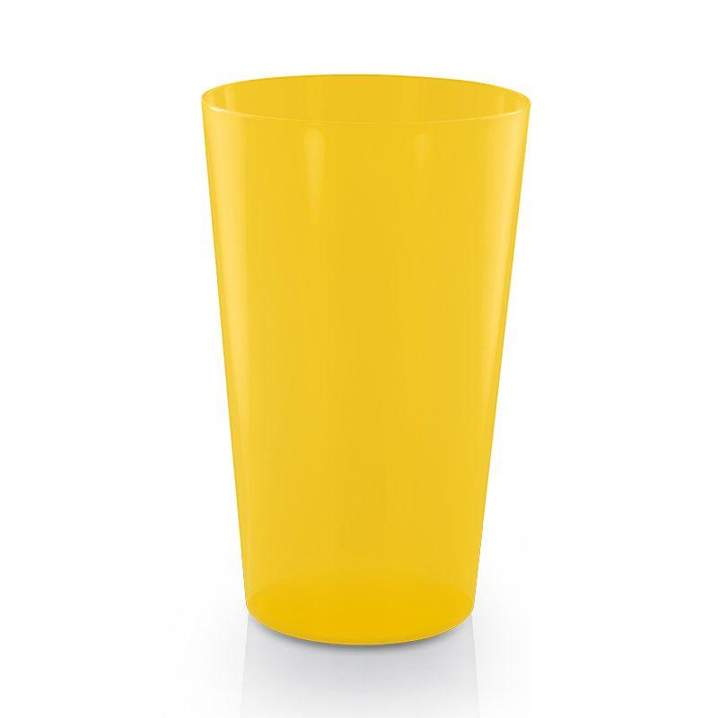 Gobelet 60cl personnalise jaune translucide