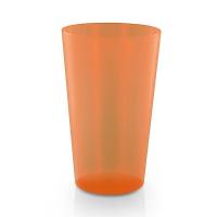 Gobelet 60cl personnalise orange translucide