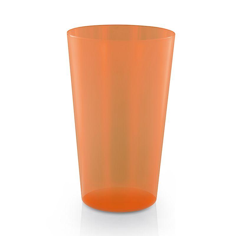 Gobelet 60cl personnalise orange translucide