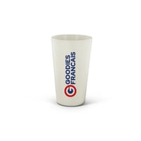Gobelet personnalise 30cl fabrique en france biocomposite