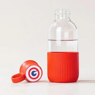 Gourde gobi indoor personnalisable rouge coeur goodies francais