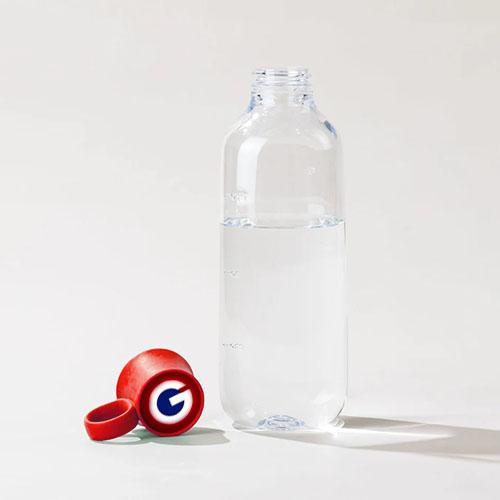 Gourde gobi street personnalisable rouge coeur goodies francais