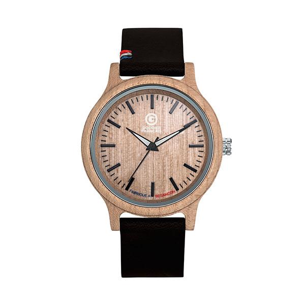 Montre fabriquee en france chailluz bois noir