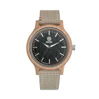 Montre fabriquee en france chailluz noir tissu