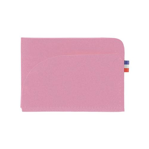 Porte carte personnalisable fabrique en france goodies francais rose