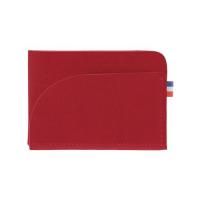 Porte carte personnalisable fabrique en france goodies francais rouge