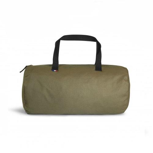 Sac polochon fabrique en france personnalisable kaki