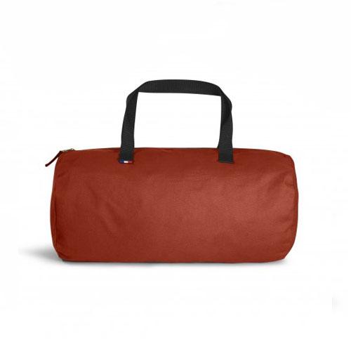 Sac polochon fabrique en france personnalisable rouge