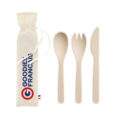 Set de couverts biosources fabriques en france 1