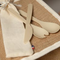 Set de couverts biosources fabriques en france