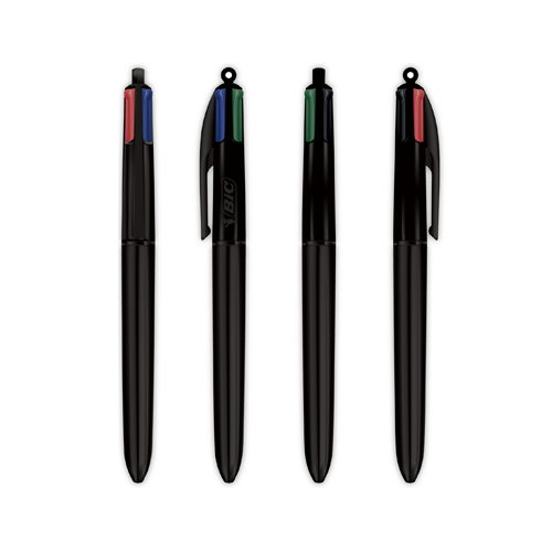 Stylo 4 couleurs bille BIC® fabrication FRANCE le classique, l'original  avec marquage inclus QUADRI