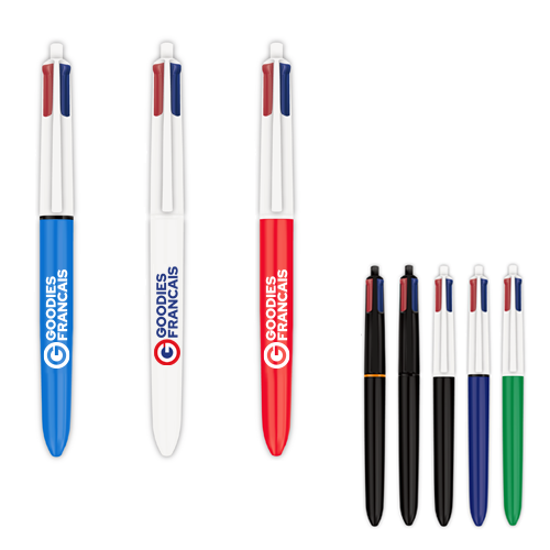 Boutique Bleuet de France - Stylo BIC® 4 couleurs du Bleuet de France