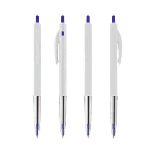 Stylo bille bic m10 personnalise winpub blanc
