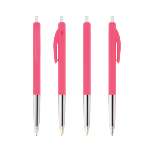 Stylo bille bic m10 personnalise winpub rose