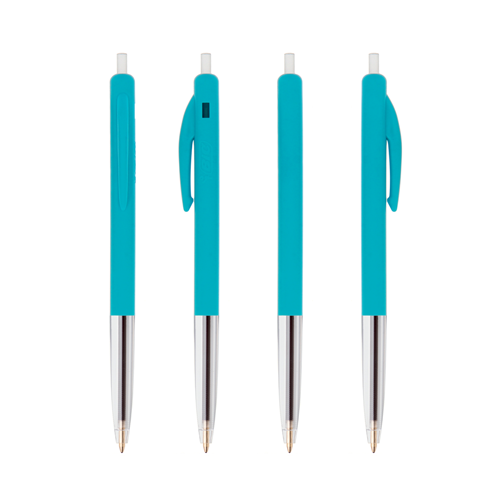 Stylo bille bic m10 personnalise winpub turquoise