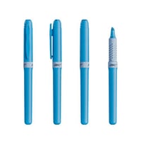 Surligneur bic personnalisable fabrique en france bleu