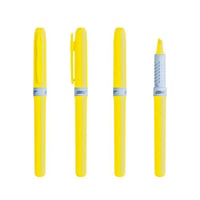 Surligneur bic personnalisable fabrique en france jaune