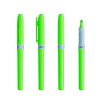 Surligneur bic personnalisable fabrique en france vert