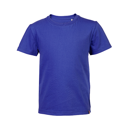 T shirt couleur enfant bleu fabrique en france goodies francais