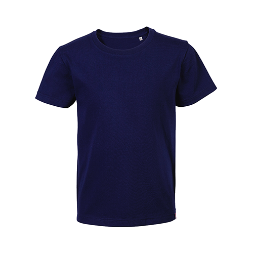 T shirt couleur enfant bleu marine fabrique en france goodies francais