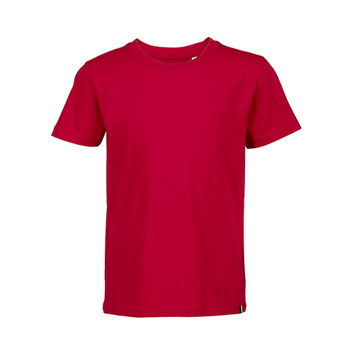 T shirt couleur enfant rouge fabrique en france goodies francais