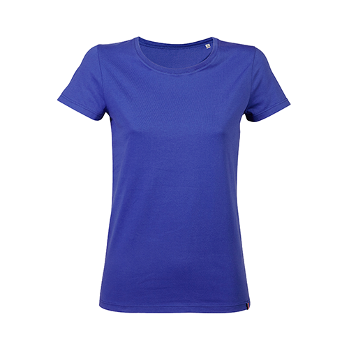 T shirt couleur femme bleu fabrique en france goodies francais