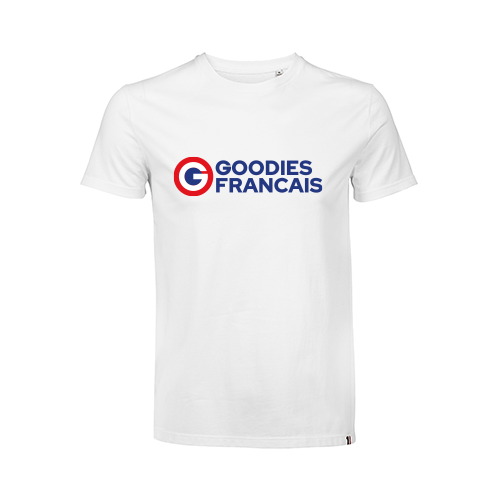 T shirt couleur homme blanc fabrique en france goodies francais
