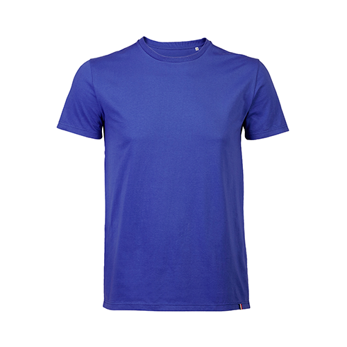 T shirt couleur homme bleu fabrique en france goodies francais